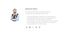 Tablet Screenshot of dompym.com